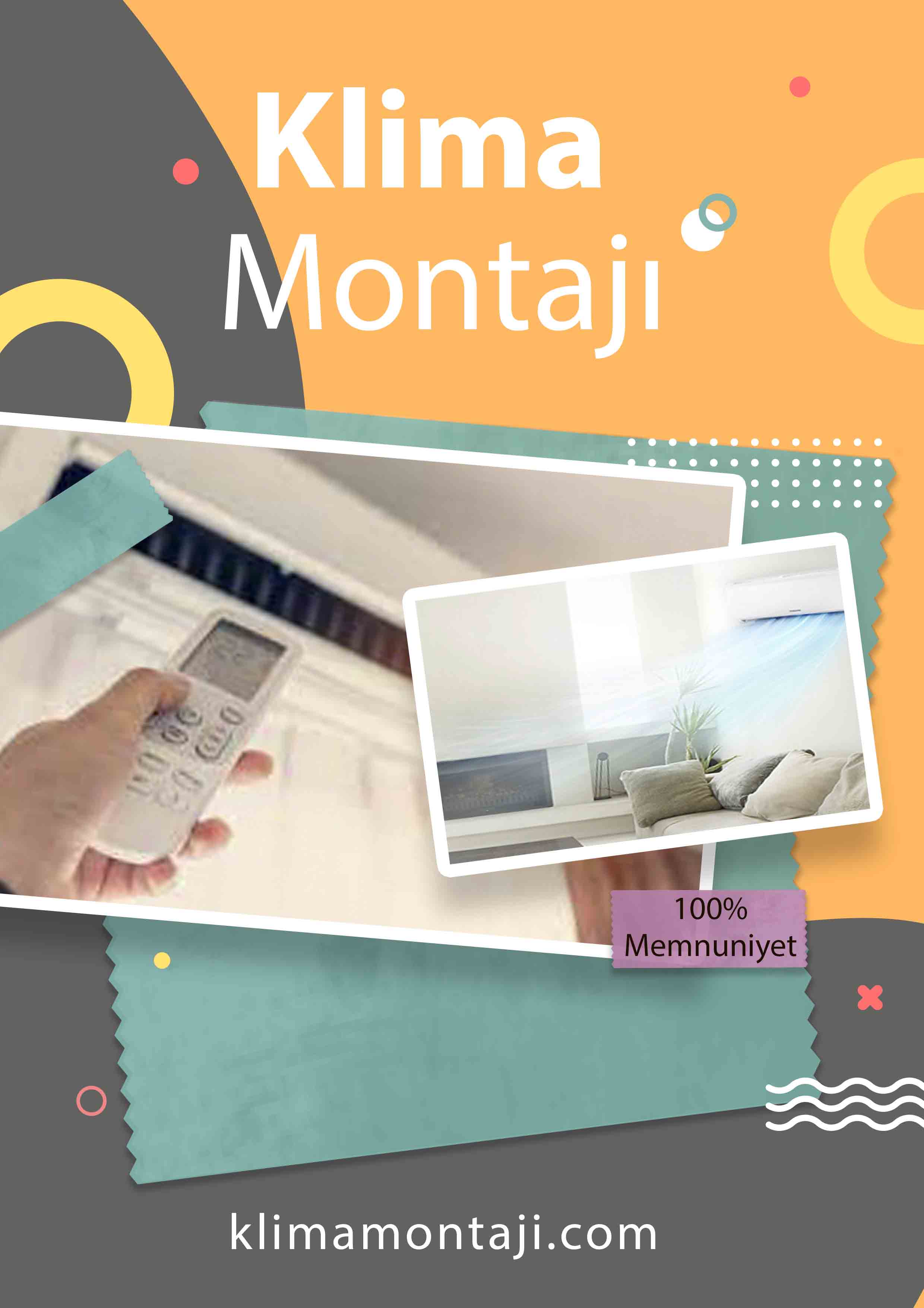 Klima Montaj Yapılıyor